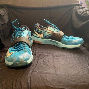 Nike Blue and Black Sneakers